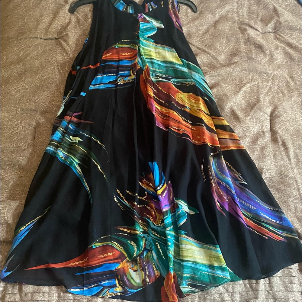 Multicolored dress - Signature by Robbie Bee - casual